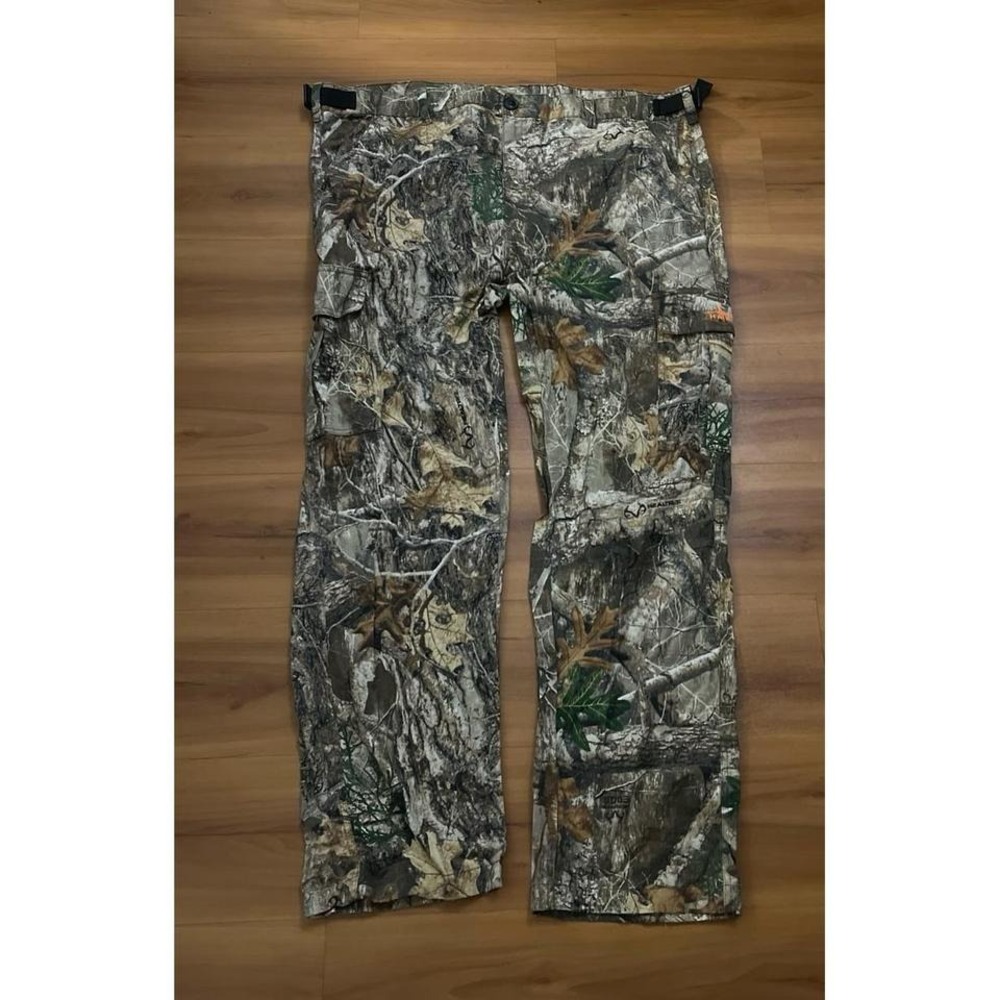 Mens Habit‎ Camo Cargo Hunting Belted Utility Pants